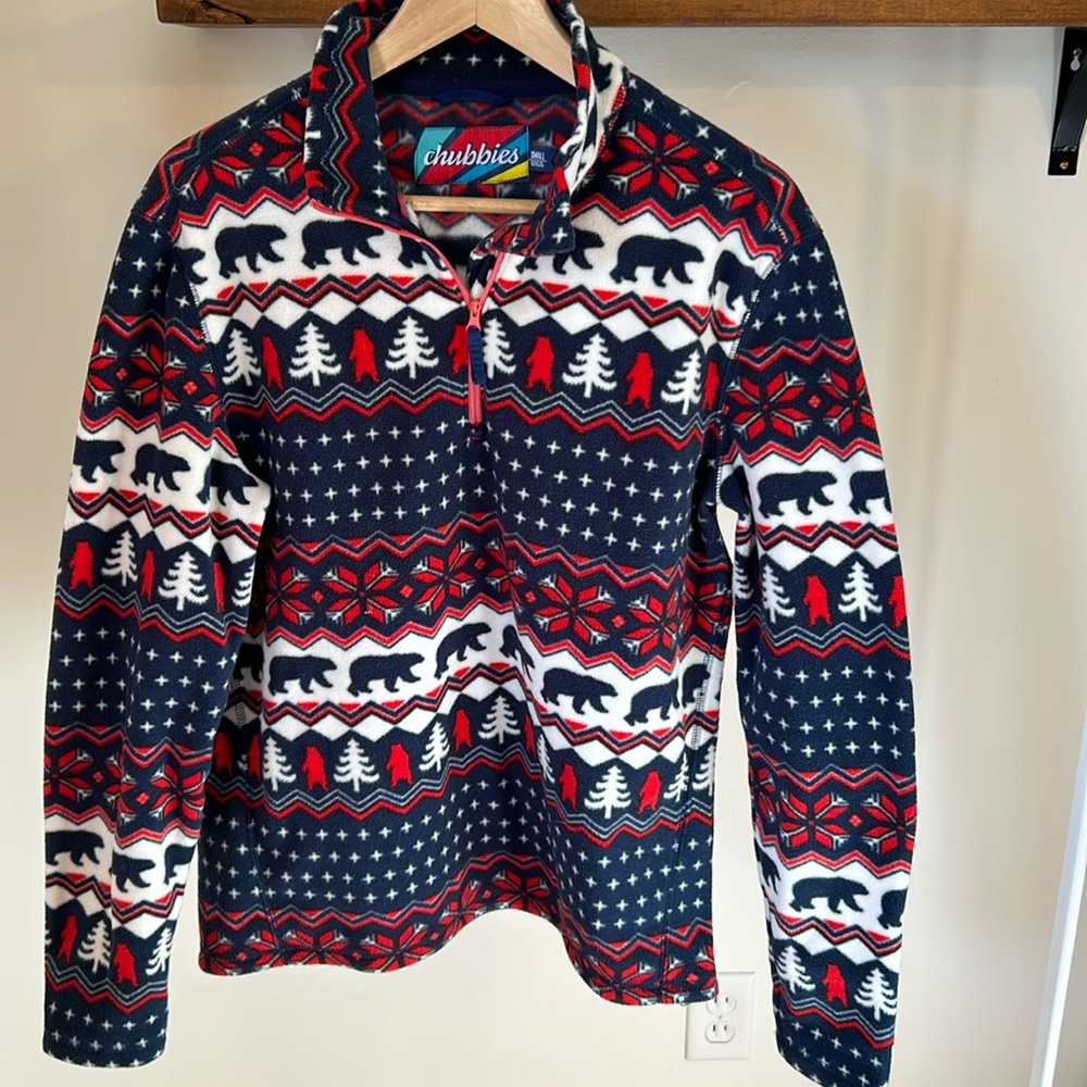 Chubbies Quarter Zip Fleece